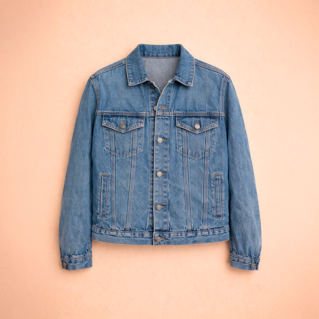 Chaqueta vaquera pintada a mano La Leyenda del Choliseo - Custom Denim Jacket