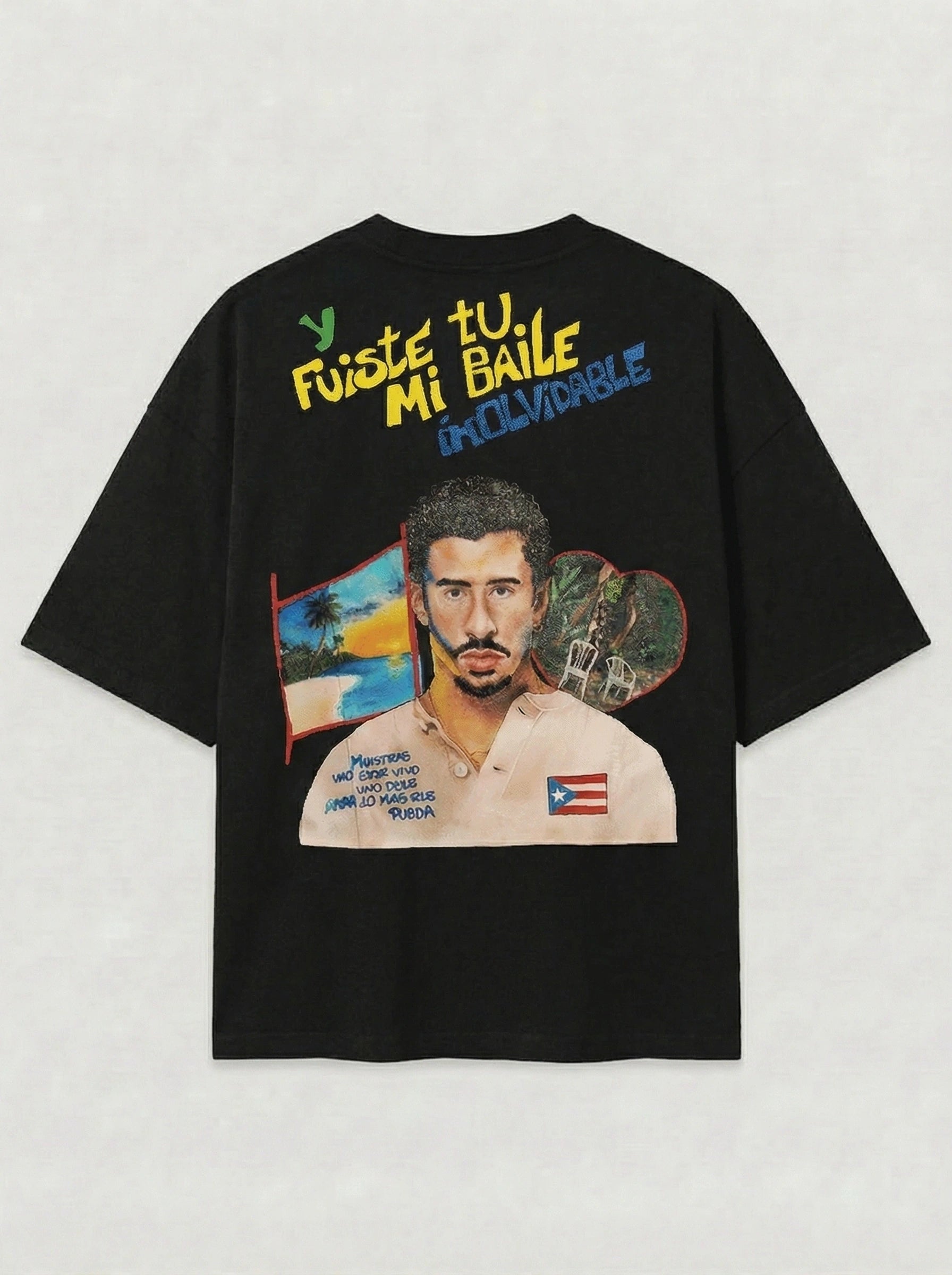 Y Fuiste tu mi Baile Inolvidable - Negro - La réplica de la chaqueta que firmó