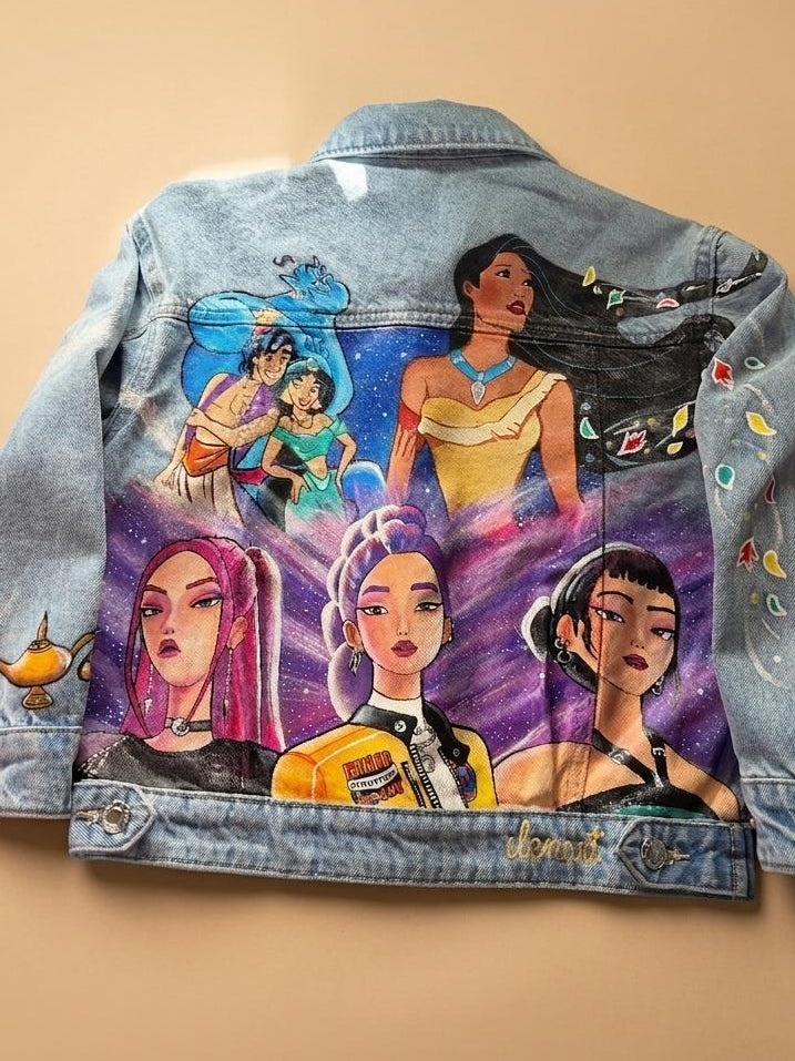 Chaqueta vaquera de niña MIX POCAHONTAS ALADDIN HUNTRIX (POR ENCARGO)